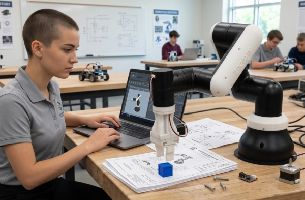 Kikobot C1 - 6 Axis Robotic Arm for Education & Research